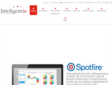 Tablet Screenshot of inteligentia.com.ar
